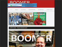 Tablet Screenshot of boomermagonline.com